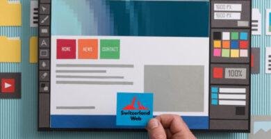 Beispiel für professionelle Website Schweiz – Designkonzept von Switzerland Web