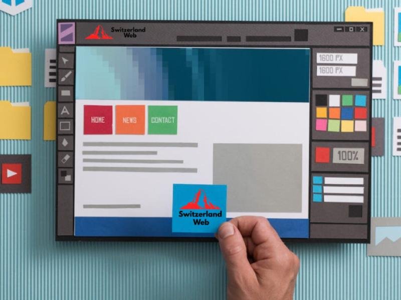 Beispiel für professionelle Website Schweiz – Designkonzept von Switzerland Web