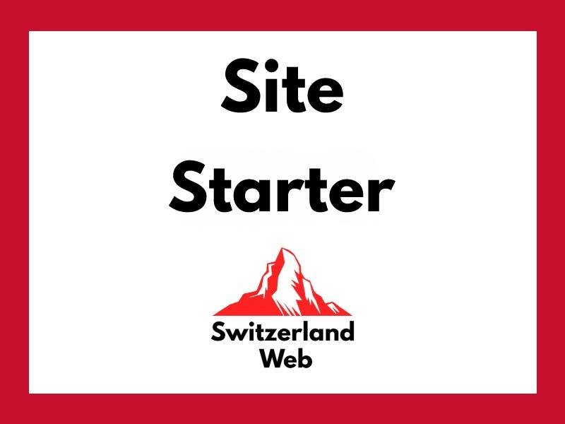 Starter Website Package – Site web simple dès 490 CHF en Suisse