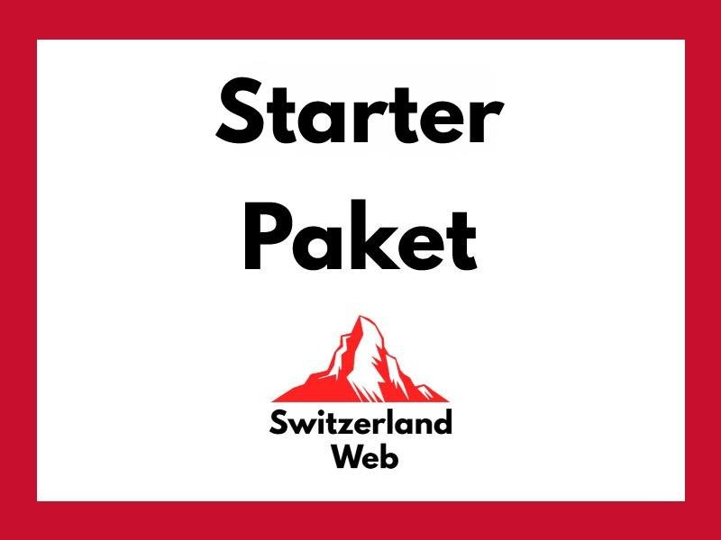 Starter Website Package – Einfache Website ab 490 CHF in der Schweiz